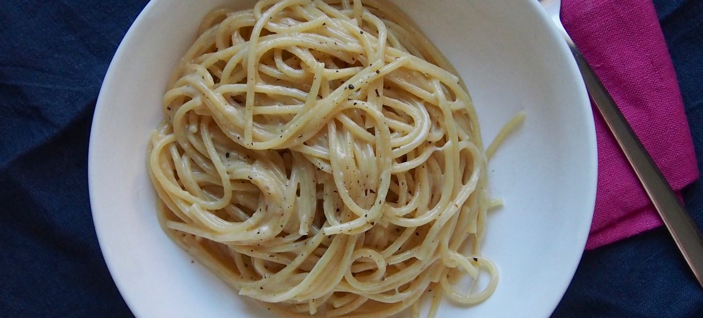 spagečiai su sūriu